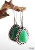 Boho Earrings, RH Dangle Earrings, Black Silver